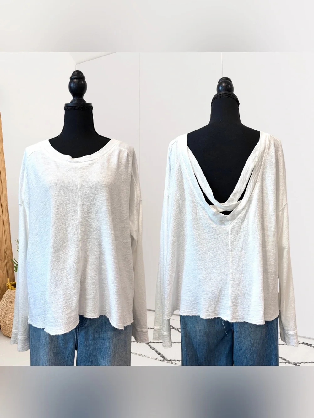 Anthropologie Daily Practice Dreamer Cross-back Sweatshirt